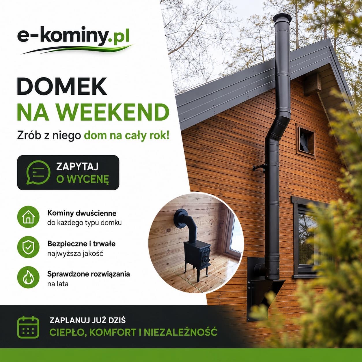 jaki nawiew do kominka
